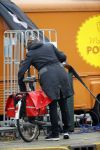 Amsterdam 7 november 2014
Astrid Joosten doet op de fiets boodschappen in Amsterdam zuid