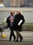 Amsterdam 17 december 2014
Jeroen Krabbe viert zijn 70e verjaardag in hotel de goudfazant.
Beppie Melissen met man