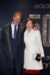 Utrecht 18 november 2014
Andre v Duin viert zijn 50 jarig artiesten bestaan in het Beatrix theater. 
Bert Kuizenga met vrouw