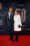 Utrecht 18 november 2014
Andre v Duin viert zijn 50 jarig artiesten bestaan in het Beatrix theater. 
Bert Kuizenga met vrouw