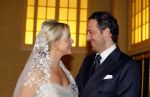 London, 15 December 2014
Trouwen Chantal Janzen met haar man Marco Geeratz 
Foto Peter Smulders BV
