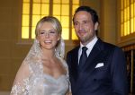 London, 15 December 2014
Trouwen Chantal Janzen met haar man Marco Geeratz 
Foto Peter Smulders BV