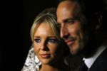 London, 15 December 2014
Trouwen Chantal Janzen met haar man Marco Geeratz 
Foto Peter Smulders BV