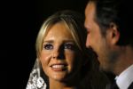 London, 15 December 2014
Trouwen Chantal Janzen met haar man Marco Geeratz 
Foto Peter Smulders BV