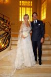 London, 15 December 2014
Trouwen Chantal Janzen met haar man Marco Geeratz 
Foto Peter Smulders BV