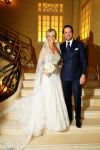London, 15 December 2014
Trouwen Chantal Janzen met haar man Marco Geeratz 
Foto Peter Smulders BV