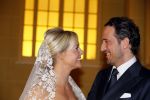 London, 15 December 2014
Trouwen Chantal Janzen met haar man Marco Geeratz 
Foto Peter Smulders BV