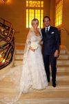 London, 15 December 2014
Trouwen Chantal Janzen met haar man Marco Geeratz 
Foto Peter Smulders BV