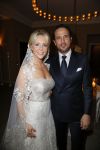 London, 15 December 2014
Trouwen Chantal Janzen met haar man Marco Geeratz 
Foto Peter Smulders BV