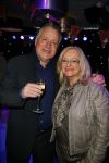 Amsterdam 7 december 2014
George Baker ( Hans Bouwens) vietr met familie en collega's zijn 70e verjaardag.
George met Corry Konings
