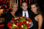 Amsterdam 16 december 2014
Sportman van het jaar verkiezing in de RAI.
Daley Blind met vriendin en moeder