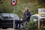 Amsterdam 20 november 2014
Ed v Tijn in rolstoel met zijn vrouw Odette