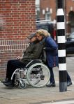 Amsterdam 20 november 2014
Ed v Tijn in rolstoel met zijn vrouw Odette