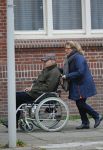 Amsterdam 20 november 2014
Ed v Tijn in rolstoel met zijn vrouw Odette