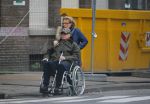 Amsterdam 20 november 2014
Ed v Tijn in rolstoel met zijn vrouw Odette