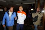 Noordwijk 14 november 2014
Arjen Robben neemt het eerste stripboek over zijn voetbal carriere in ontvangst in hotel Huis ter Duin en aansluitend geeft hij een voetbal clinic op het strand. Edwin Bredius interviewt Arjen