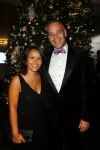 Amsterdam 11 december 2014
Luxery fair vip avond in de RAI. Eugenie Vossen met haar man Tom Huyskens