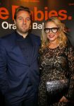 Amsterdam 8 november 2014
Feest orange babies birthday feestje in de kromhouthallen in Amsterdam. Fiona Hering met man