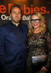 Amsterdam 8 november 2014
Feest orange babies birthday feestje in de kromhouthallen in Amsterdam. Fiona Hering met man
