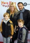 Amsterdam 22 november 2014
Premiere Mees Kees in carre met in de hoofdrollen Willem Voogd Sanne Wallis de Vries  Felix Osinga, en Brent Thomassen. Gerard Ekdom, partner Nicole Smits en kinderen Lennon en Lewis