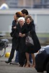 Amsterdam 17 december 2014
Jeroen Krabbe viert zijn 70e verjaardag in hotel de goudfazant.
Hedy d Ancona met Aat Veldhoen