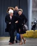 Amsterdam 17 december 2014
Jeroen Krabbe viert zijn 70e verjaardag in hotel de goudfazant.
Hedy d Ancona met Aat Veldhoen