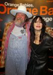 Amsterdam 8 november 2014
Feest orange babies birthday feestje in de kromhouthallen in Amsterdam. Henk Schiffmacher met vrouw :ouise