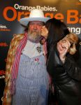 Amsterdam 8 november 2014
Feest orange babies birthday feestje in de kromhouthallen in Amsterdam. Henk Schiffmacher met vrouw :ouise