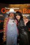 Amsterdam 8 november 2014
Feest orange babies birthday feestje in de kromhouthallen in Amsterdam. Henk Schiffmacher met vrouw :ouise