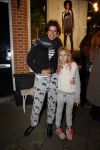 Amsterdam 20 november 2014
Opening winkel 10 days in de cornelis schuytstraat. isa Hoes met dochter Vlinder
