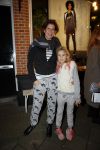 Amsterdam 20 november 2014
Opening winkel 10 days in de cornelis schuytstraat. isa Hoes met dochter Vlinder