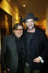 Amsterdam 11 december 2014
Luxery fair vip avond in de RAI. Jasper Krabbe met een vriendin en de belgische fotograaf Marc Lagrange