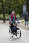 Amsterdam 17 november 2014
Jeoen Krabbe op de fiets in het vondelpark