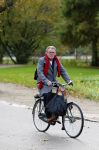 Amsterdam 17 november 2014
Jeoen Krabbe op de fiets in het vondelpark