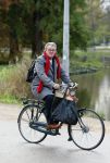 Amsterdam 17 november 2014
Jeoen Krabbe op de fiets in het vondelpark