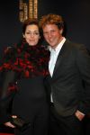 Utrecht 18 november 2014
Andre v Duin viert zijn 50 jarig artiesten bestaan in het Beatrix theater. Jochem Myjer met vrouw