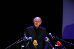 Amsterdam 17 december 2014Joop v d Ende en Albert Verlinde maken bekend op persconferentie in gebouw van Stage holding dat ze samen gaan werken.