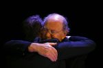 Amsterdam 17 december 2014Joop v d Ende en Albert Verlinde maken bekend op persconferentie in gebouw van Stage holding dat ze samen gaan werken.