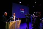 Amsterdam 17 december 2014
Joop v d Ende en Albert Verlinde maken bekend op persconferentie in gebouw van Stage holding dat ze samen gaan werken.