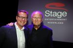 Amsterdam 17 december 2014
Joop v d Ende en Albert Verlinde maken bekend op persconferentie in gebouw van Stage holding dat ze samen gaan werken.
