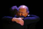 Amsterdam 17 december 2014Joop v d Ende en Albert Verlinde maken bekend op persconferentie in gebouw van Stage holding dat ze samen gaan werken.