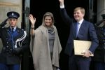 Amsterdam 10 december 2014
Uitreiking prins Claus prijzen in het paleis op de dam.
Aanwezig Koning Prins Willem Alexander Koningin Maxima Prinses Beatrix Prinses Mabel en Prins Constantijn.