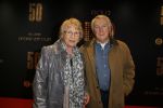 Utrecht 18 november 2014
Andre v Duin viert zijn 50 jarig artiesten bestaan in het Beatrix theater. Koos Postema met vrouw