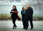 Amsterdam 17 december 2014
Jeroen Krabbe viert zijn 70e verjaardag in hotel de goudfazant.
Linda v Dijck met Dave Schram en zijn vrouw Maria Peters