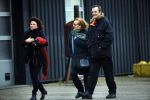 Amsterdam 17 december 2014
Jeroen Krabbe viert zijn 70e verjaardag in hotel de goudfazant.
Linda v Dijck met Dave Schram en zijn vrouw Maria Peters