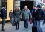 Londen 14 december 2014
Martijn Fischer met zijn nieuwe vriendin Annemarie Ubbels in Londen