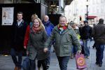 Londen 14 december 2014
Martijn Fischer met zijn nieuwe vriendin Annemarie Ubbels in Londen