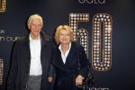 Utrecht 18 november 2014
Andre v Duin viert zijn 50 jarig artiesten bestaan in het Beatrix theater. Martine Bijl met Berend Boudewijn