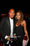 Amsterdam 15 november 2014
Life After Football (LAF) beurs in de Harbour Club. Nigel de Jong met zijn vrouw Winonah