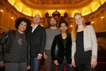 Amsterdam 28 november 2014
Persviewing RTL4 programma Het Orkest van Nederland, Tania Kross, dirigent en juryvoorzitter Jan Willem de Vriend, musicus/dj Ronald Molendijk, pianist Wibi Soerjadi en violiste Simone Lamsma